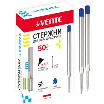 Стержень авт. 98 мм 0.7 мм синий "deVENTE" металлический