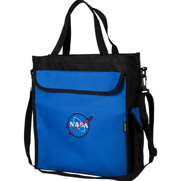 Сумка для дополнительных занятий "deVENTE. NASA" A4+ (31x36x12 см) текстильная, 1 отделение на молни