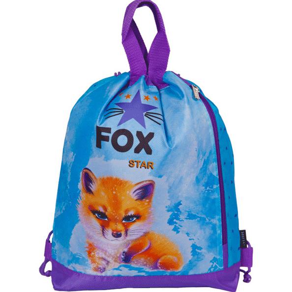 Сумка для сменной обуви и спортивных секций "deVENTE. Cute Fox" 38x43x9 см, водоотталкивающая ткань,