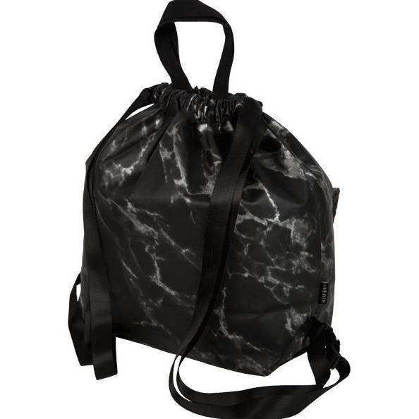 Сумка-рюкзак "deVENTE. Shark Area" 39x32x19 см, вес 250 г, мраморная ткань, на утяжке, с ручками и п