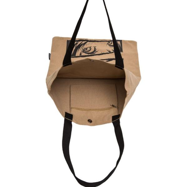 Сумка-шоппер "deVENTE. Anime Eyes" 35х40 см, канвас, 1 отд. на магнитной кнопке, 1 внутренний карман