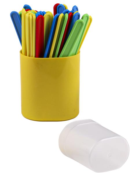 Счетные палочки 50 шт в пенале СТАНДАРТ