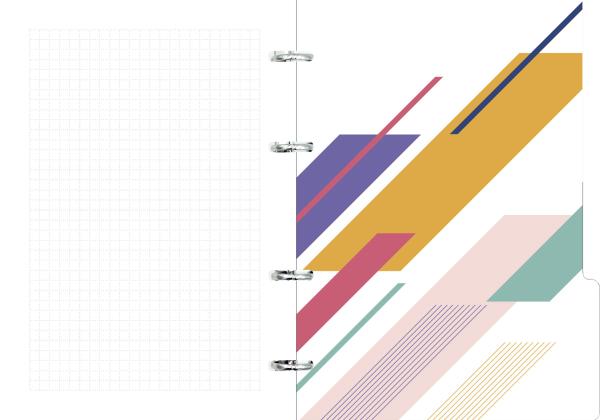 Тетради на кольцах А5 120л. Обл.мел.картон 500г/м2, пант.печать мат.ламин. выбор.лак. Бум.оф.70г/м2,
