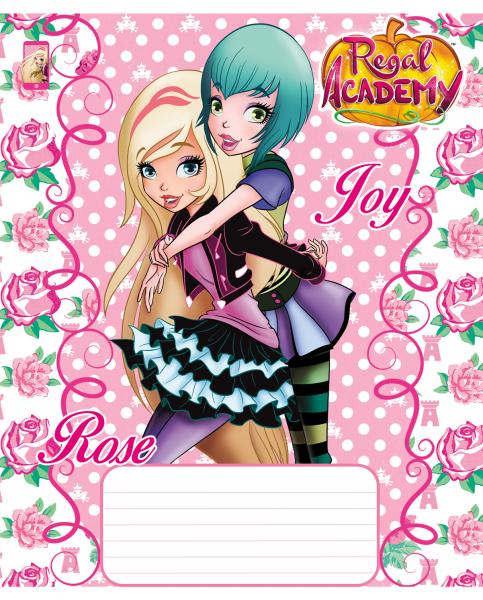 Тетрадь 12 л. кл. "Цветочные феи" блестки, 