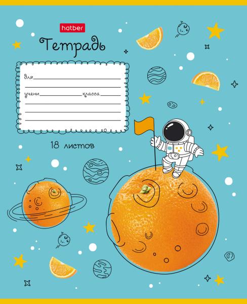 Тетрадь 18 л. кл. "Забавные зверушки" 65г/кв.м тиснение  5 диз.в блоке скругл.углы