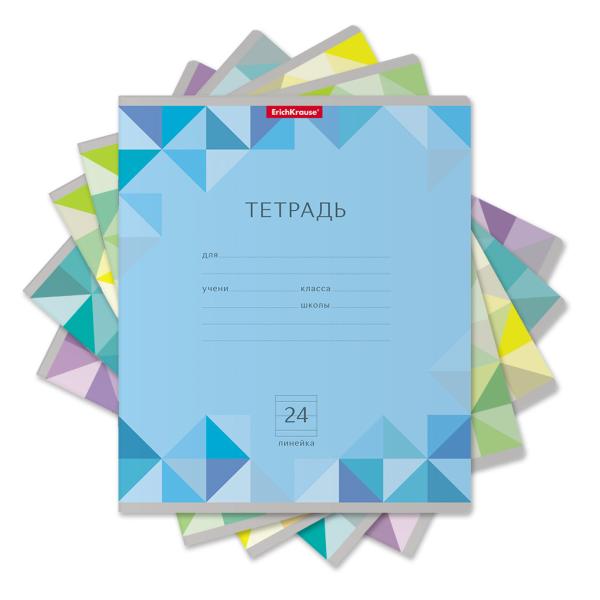Тетрадь 24 л. лин. EK Типографика Буквы
