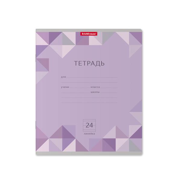 Тетрадь 24 л. лин. EK Типографика Буквы