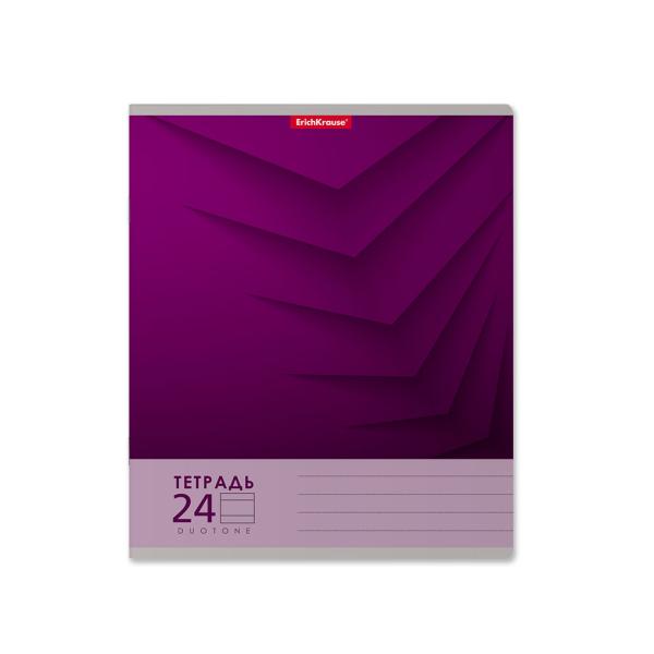 Тетрадь 24 л. лин. ErichKrause® Duotone Next ассорти, _MIX-PACK