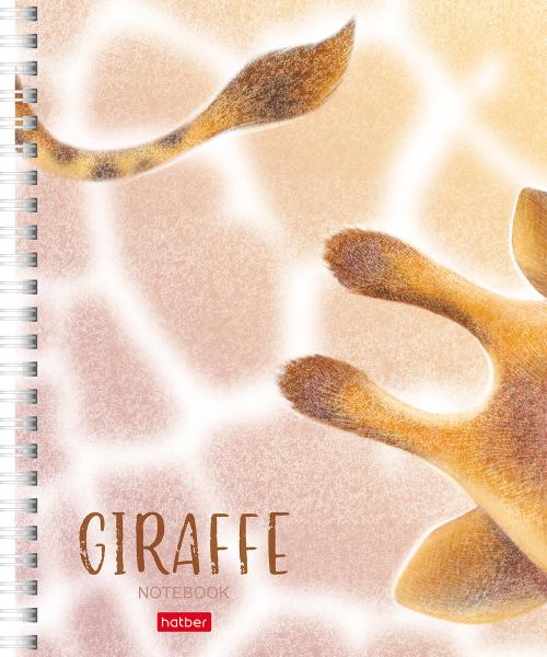 Тетрадь 48 л. кл. на гребне "Хвостики и ушки"  65г/кв.м  мат.ламин. 4 диз.в блоке