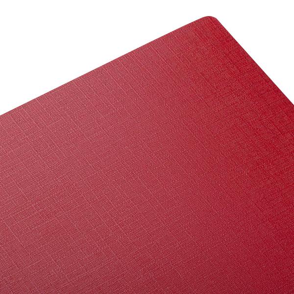 Тетрадь 80 л. кл. Пластиковая обложка на гребне CANVAS Красная