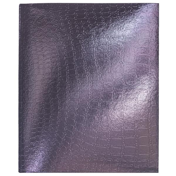 Тетрадь 96 л. кл. Бумвинил METALLIC Красная