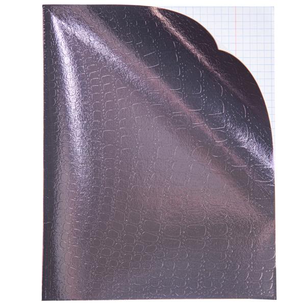 Тетрадь 96 л. кл. бумвинил METALLIC Мята