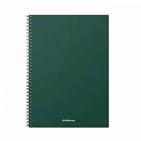 Тетрадь А4 60 л. кл. пластиковая обложка, гребень, EK Classic ассорти