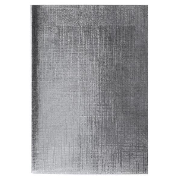 Тетрадь А4 96 л. кл. Бумвинил METALLIC Синяя