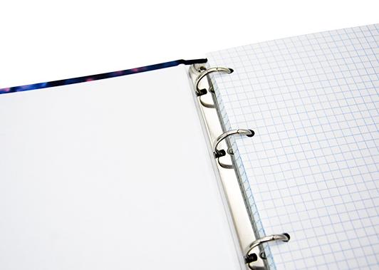 Тетрадь на кольцах 120 л. "Сафари" 7БЦ, гл. ламин.