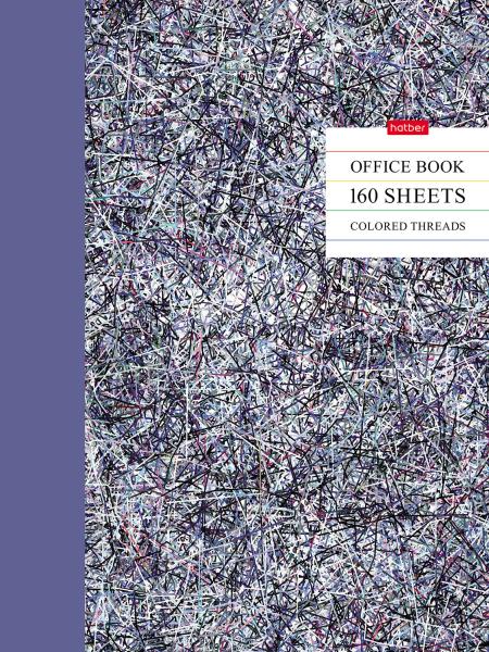 Тетрадь на кольцах 160 л. А4, Colored threads Цветные нити