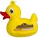 Точилка 1 отв. "deVENTE. Duck" 29x35x41 мм, пластиковая с покрытием Soft Touch, каждая в индивидуаль