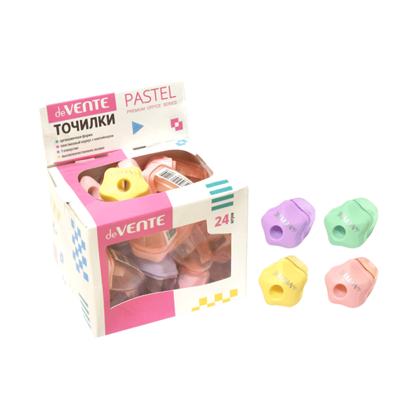 Точилка 1 отв. deVENTE Pastel