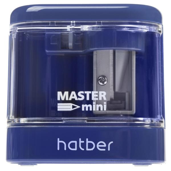 Точилка электрическая Hatber Master mini с системой контроля заточки с запасным лезвием  в блистере 