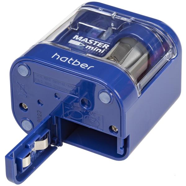 Точилка электрическая Hatber Master mini с системой контроля заточки с запасным лезвием  в блистере 