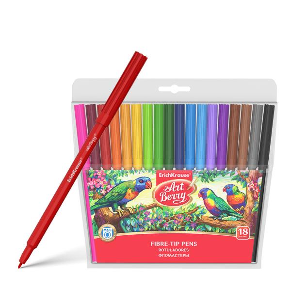 Фломастеры 18 цв. EK ArtBerry Super Washable