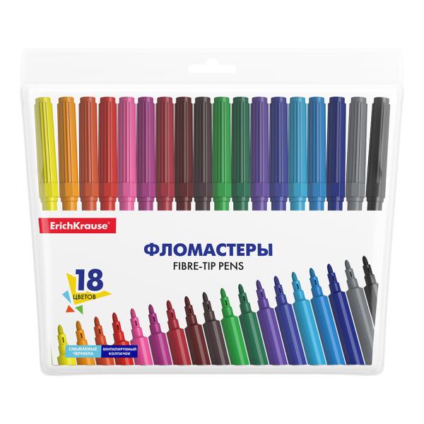 Фломастеры 18 цв. EK Basic