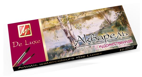 Акварель 16 цв. б/к "Люкс"