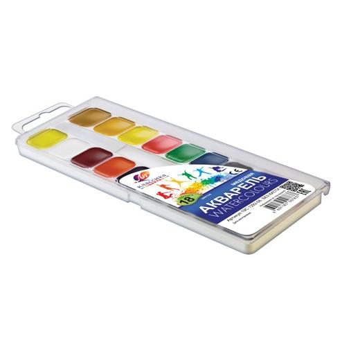 Акварель 18 цв. б/к " Классика"