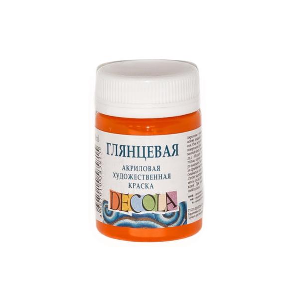 Акрил 50 мл глянц. Декола Оранжевая