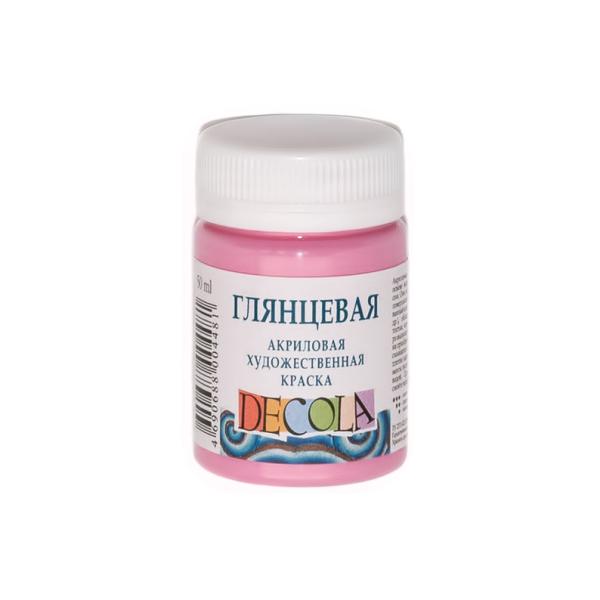 Акрил 50 мл глянц. Декола Розовая