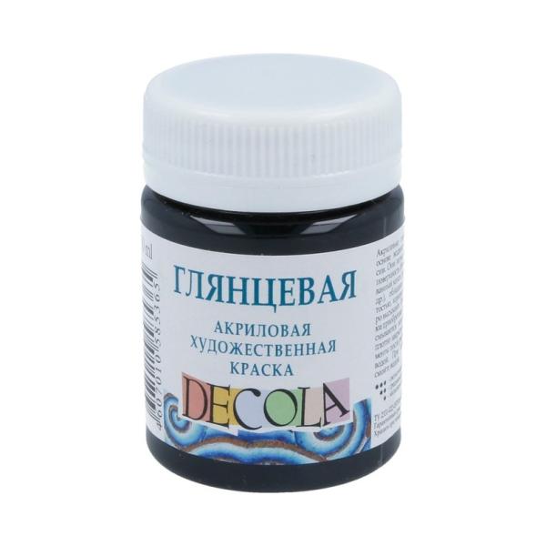 Акрил 50 мл глянц. Декола Черная