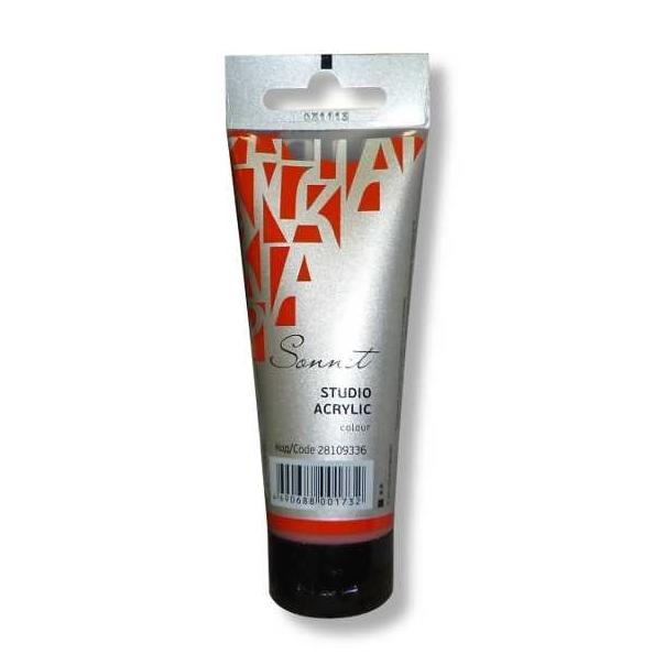 Акрил 75 мл туба Сонет Карминовая