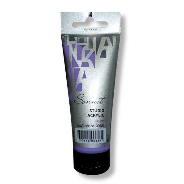 Акрил 75 мл туба Сонет Фиолетовая светлая