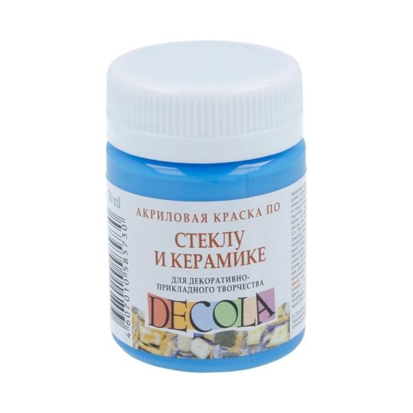 Акрил стекло керамика 50 мл Декола Небесно-голубая