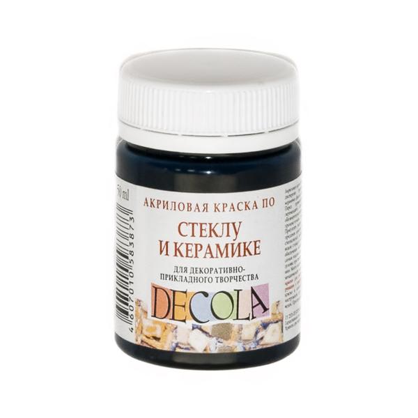 Акрил стекло керамика 50 мл Декола Черная
