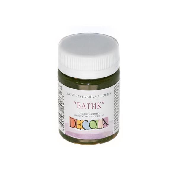 Акрил шелк батик 50 мл Декола Хаки