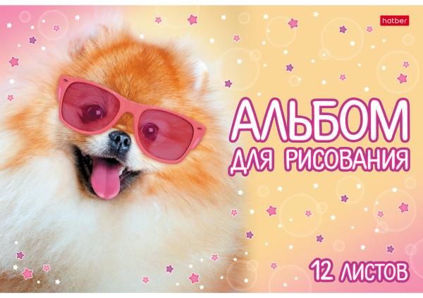 Альбом д/рис. 12 л. "Мы любим котиков"