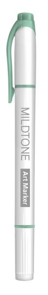 Артмаркер Hatber Mildtone Pastel, двусторонний. Мятный