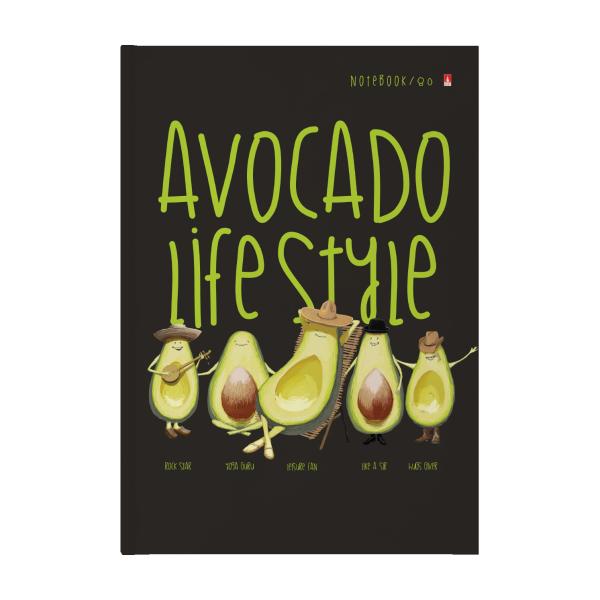 Бизнес-блокнот А4 80 л. "AVOCADO STYLE"