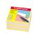 Блок бумаги  9*9*5см ErichKrause запасной желтый