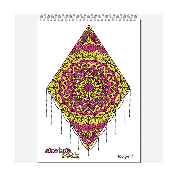 Блок бумаги  9*9*5см ErichKrause запасной, 2 цвета: белый, голубой