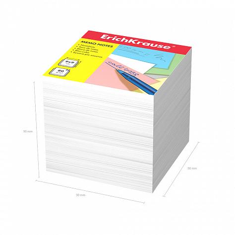 Блок бумаги 9*9*9см ErichKrause запасной белый
