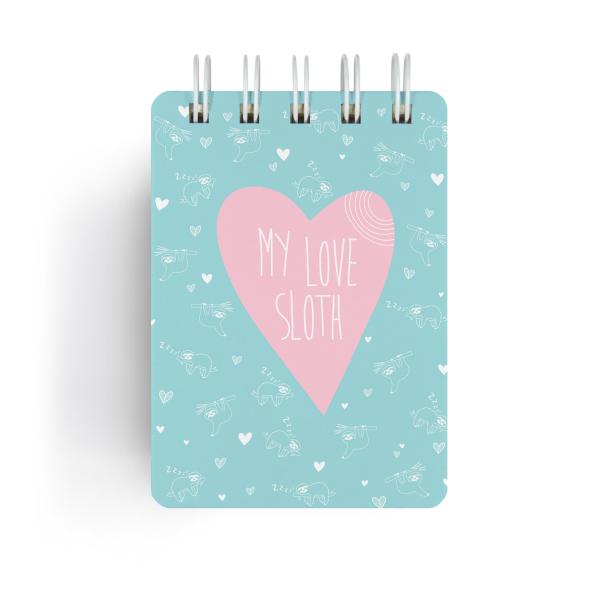 Блокнот "SMART JOURNAL" А7 108 л. лин. на гребне (10 ВИДОВ) МИКС 2