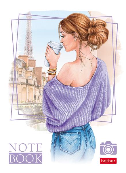 Блокнот А6 48 л. кл. "Котиков много не бывает" ламинация