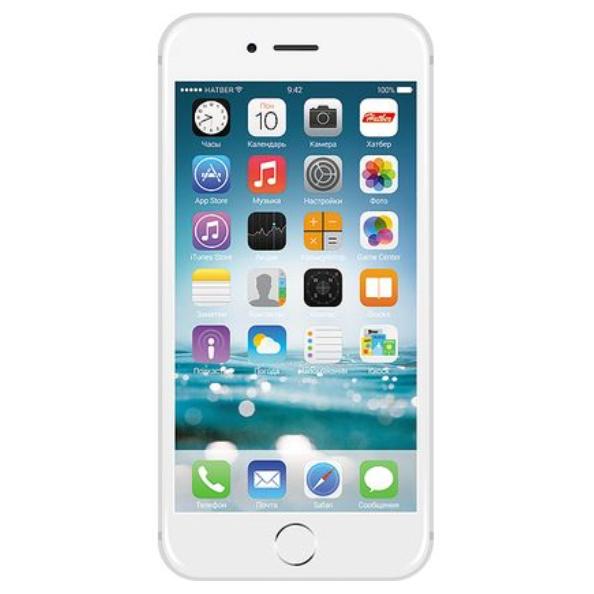 Блокнот А6 48 л. с фигурной высечкой "iТелефон-Белый" оригинальный блок отрывная склейка