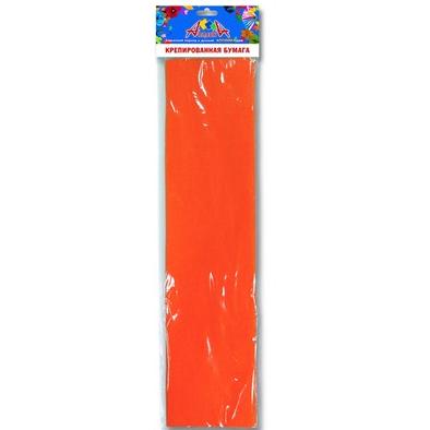 Бумага крепированная 50*250 см Оранж