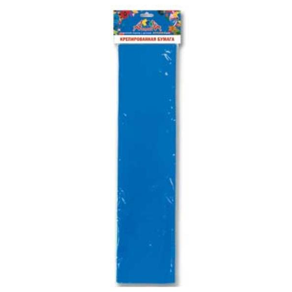 Бумага крепированная 50*250 см Синяя