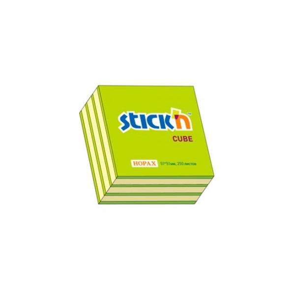Бумага на л/п  51*51 250л. желтый+зеленый (822700)
