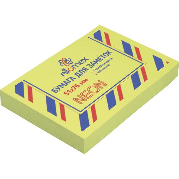 Бумага на л/п  51*76 100л. "Attomex" неоновая зеленая