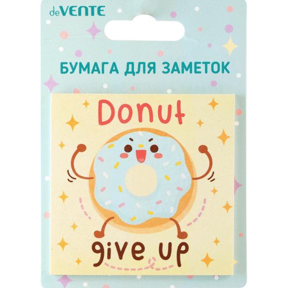 Бумага на л/п 75*75 мм 30 л. "deVENTE. Dessert" офсет 80 г/м², ассорти дизайнов